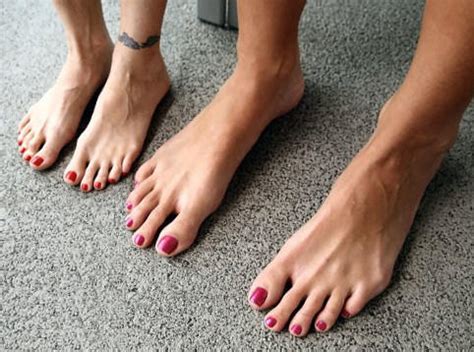 mikayla miles feet comparison|photos for the fans of foot comparisons